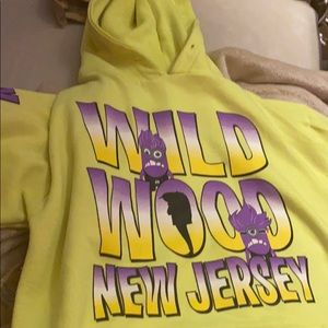 Wildwood minions hoodie neon yellow